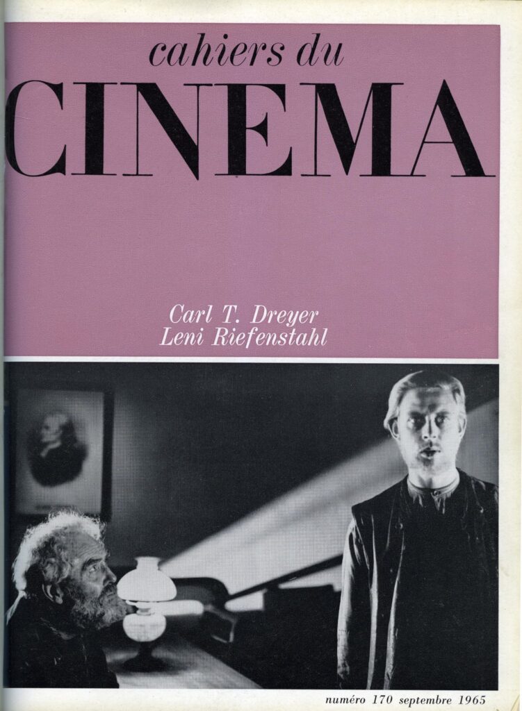 © Cahiers du Cinéma