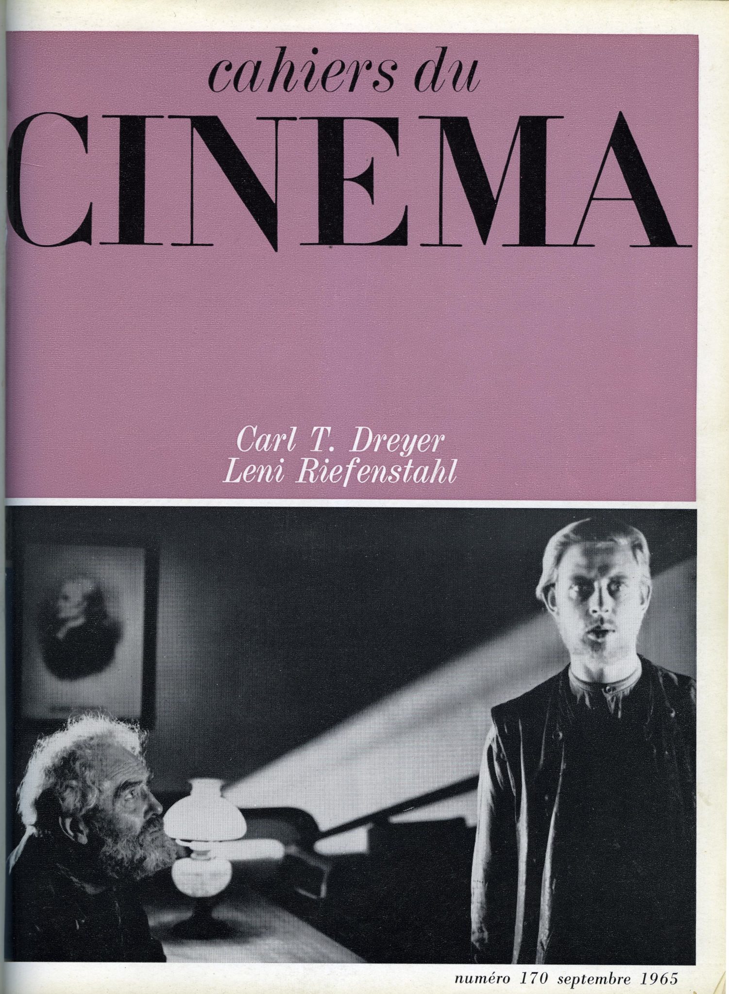 © Cahiers du Cinéma