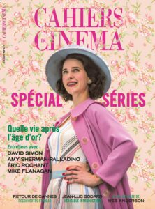 couverture Cahiers du cinéma 821