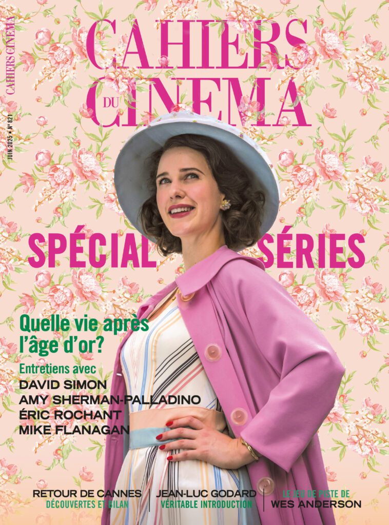 couverture Cahiers du cinéma 821